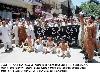 Next picture :: Members of All Pakistan Clerks Association (APCA)  chant slogans in favor of their deman
