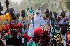 Next picture :: The Emir of Kano, Nigera, Ado Bayero (center), surrounded by his traditional palace guards