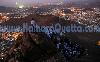 Next picture :: Muslim pilgrims pray on atop Noor Mountain in the holy city of Mecca