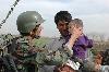 Previous picture :: Afghan Army with Afghan child