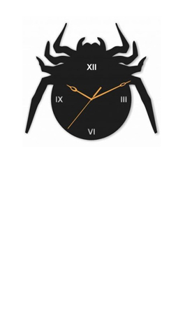 Fat Spidey Acrylic Wall Clock
